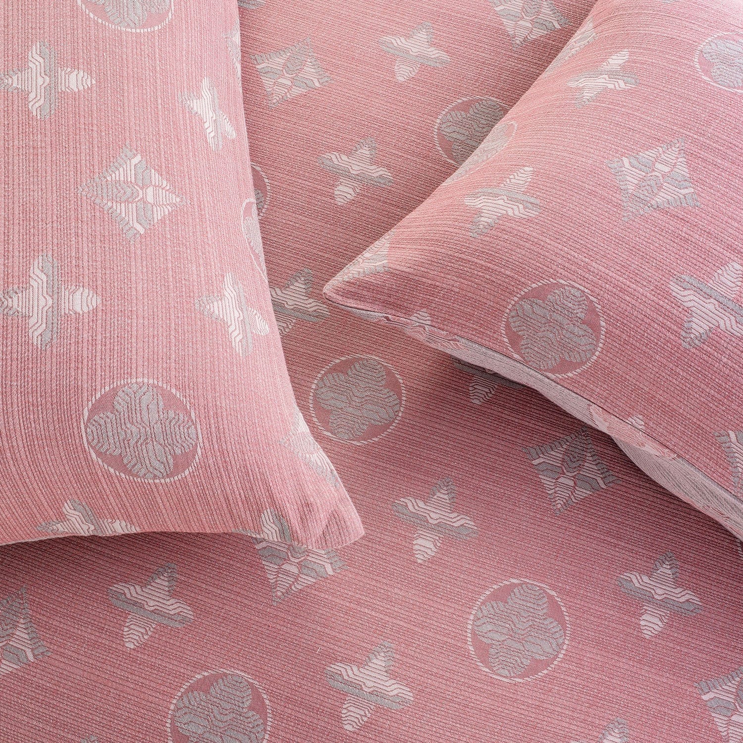 100 % Pre Washed Jacquard Reversible Cotton Bedding - Image 4