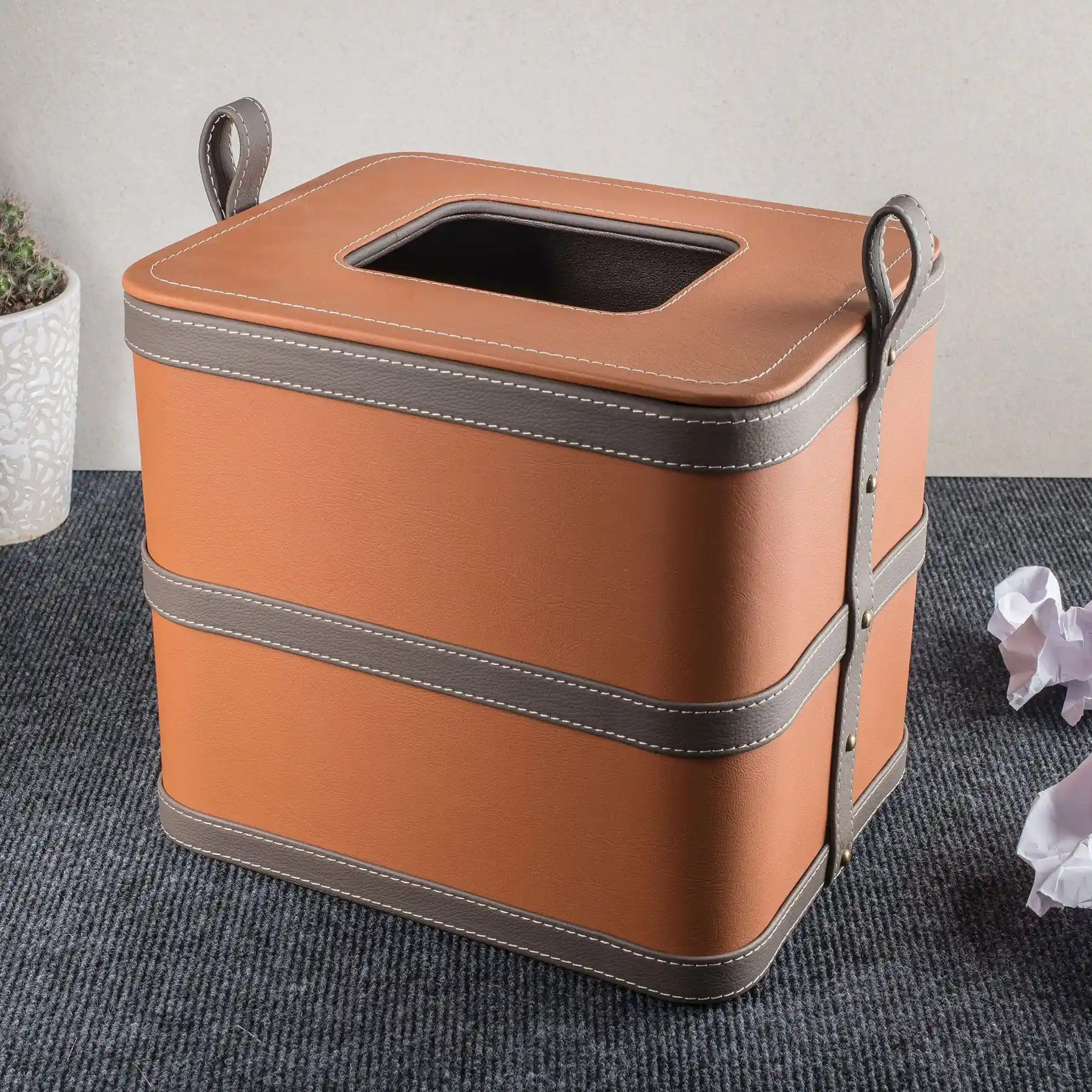 Leather Dustbin - Image 6