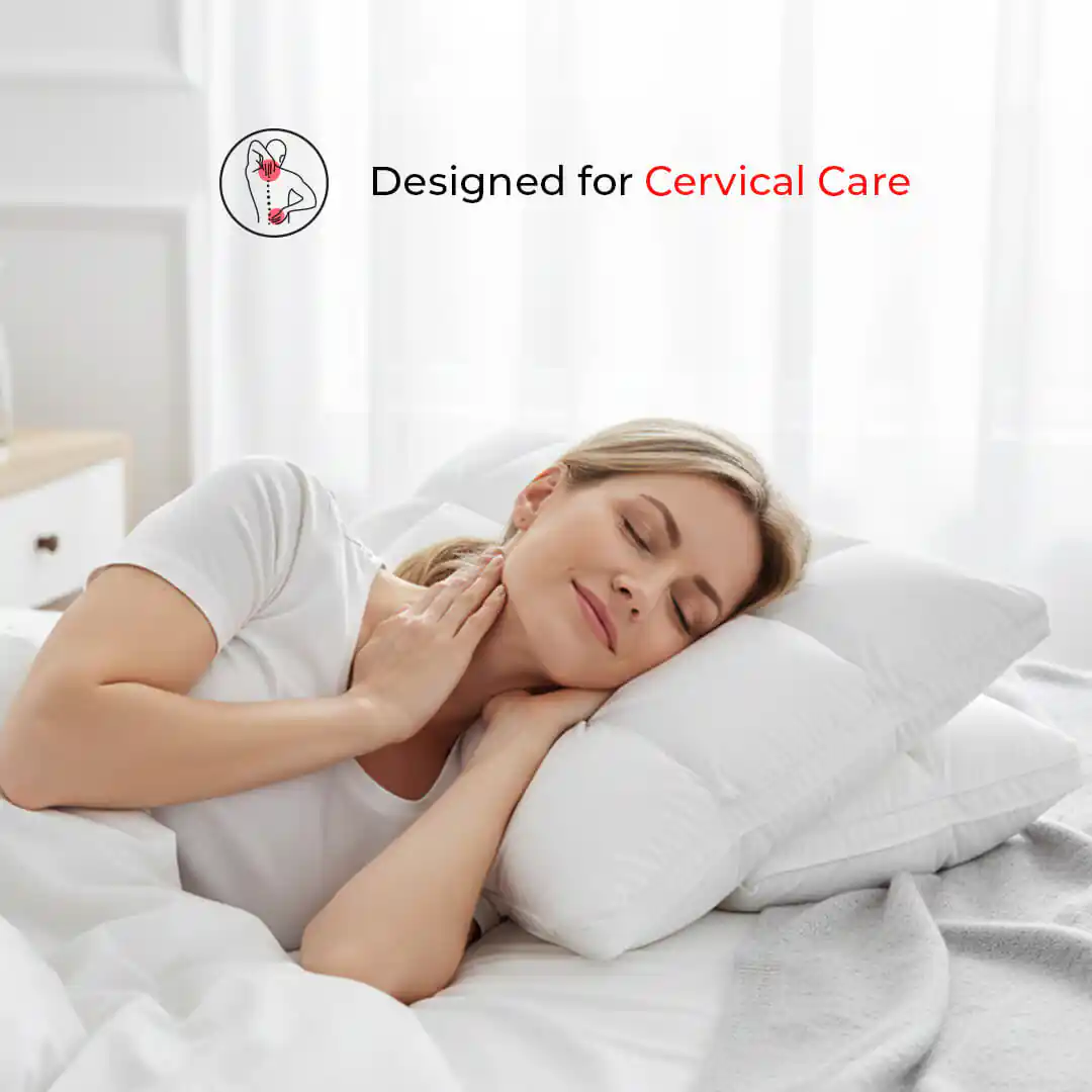 Cervical Pillow - 3 Layer Hypoallergic - Image 4