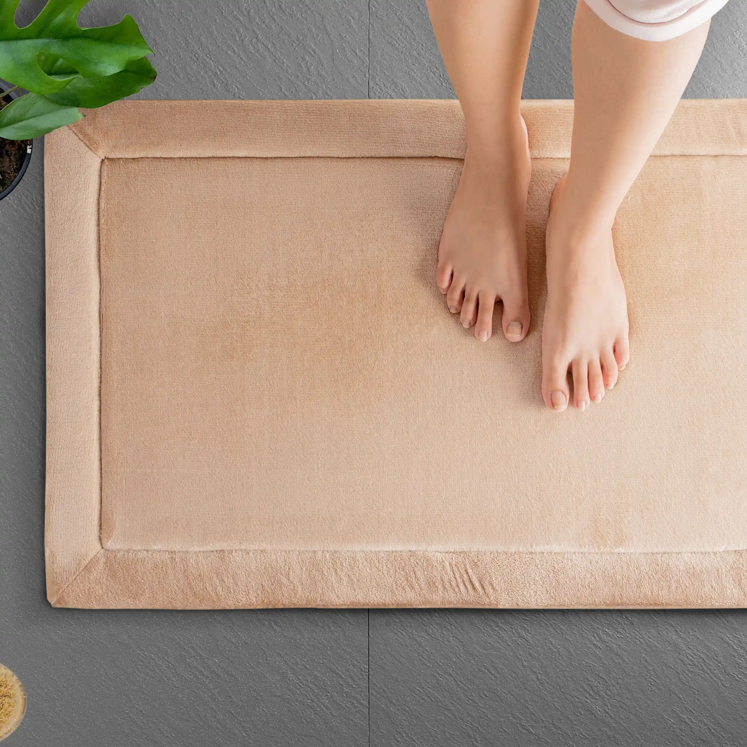 Anti Skid Memory Foam Bath Carpets | Cotton Bathmat - Image 31