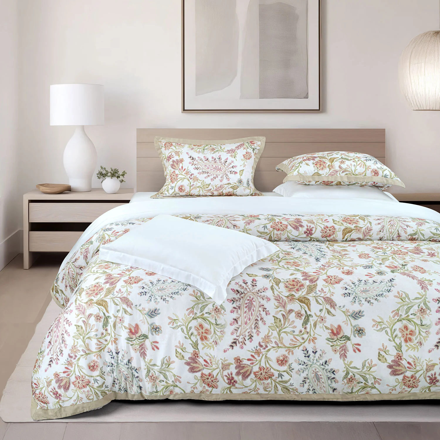 Bamboo Cotton Printed Bedsheet - Image 126