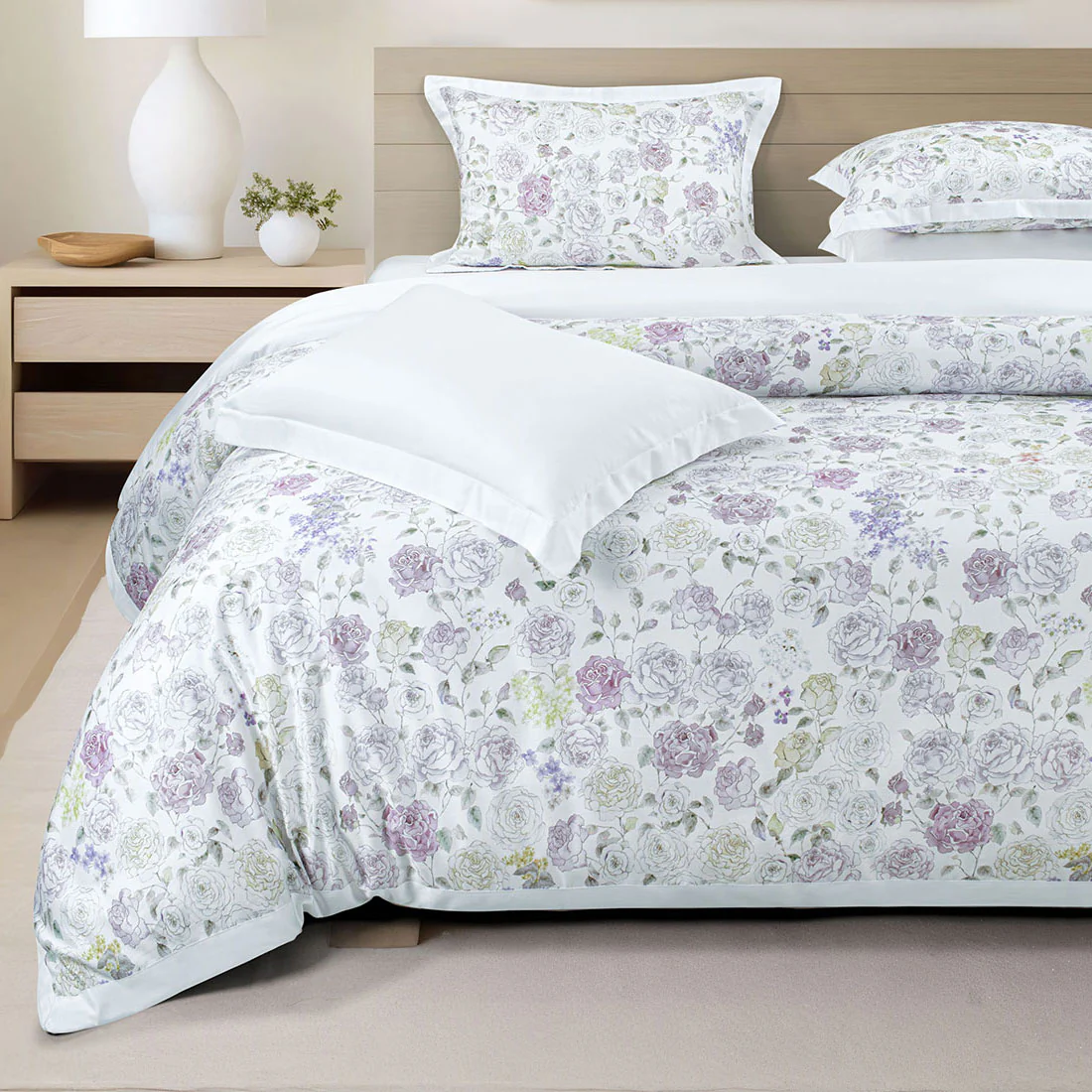 Bamboo Cotton Printed Bedsheet - Image 109