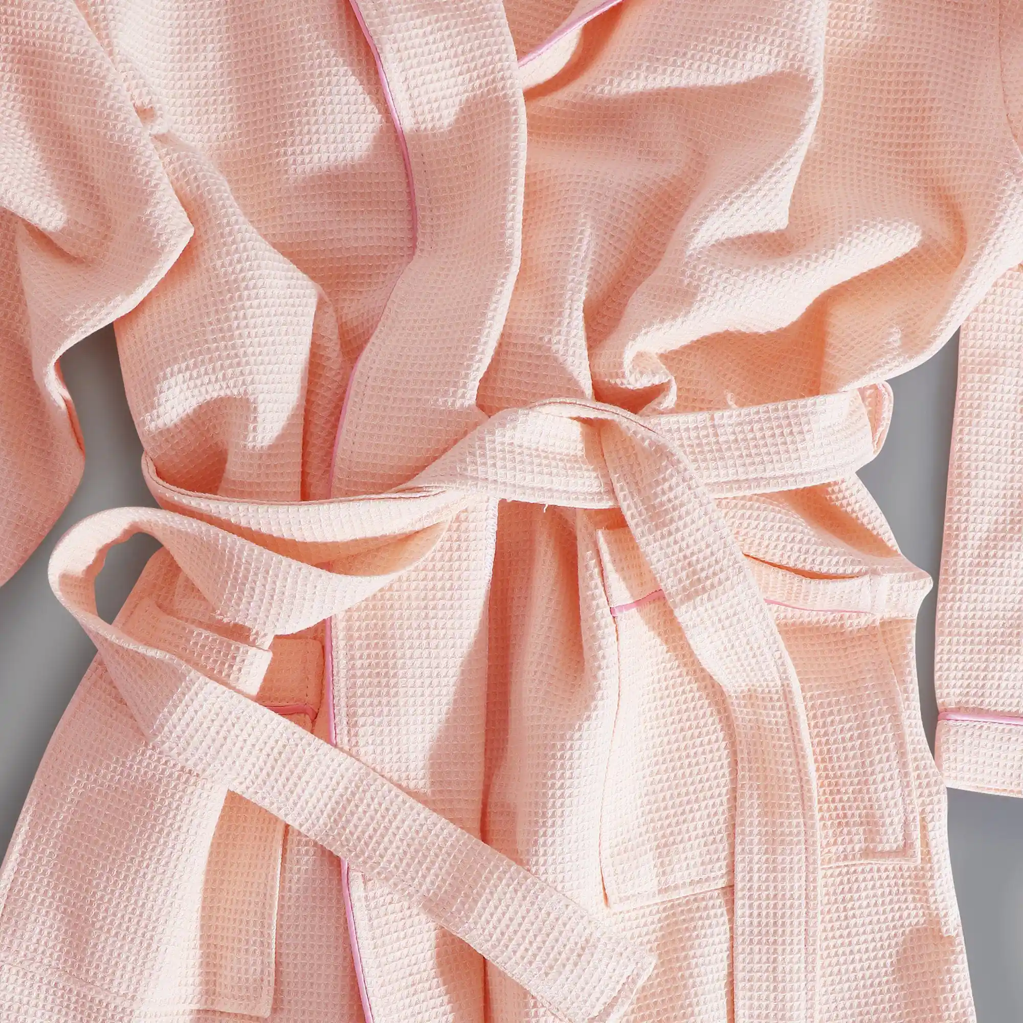 Cotton Waffle Bathrobe - Image 34