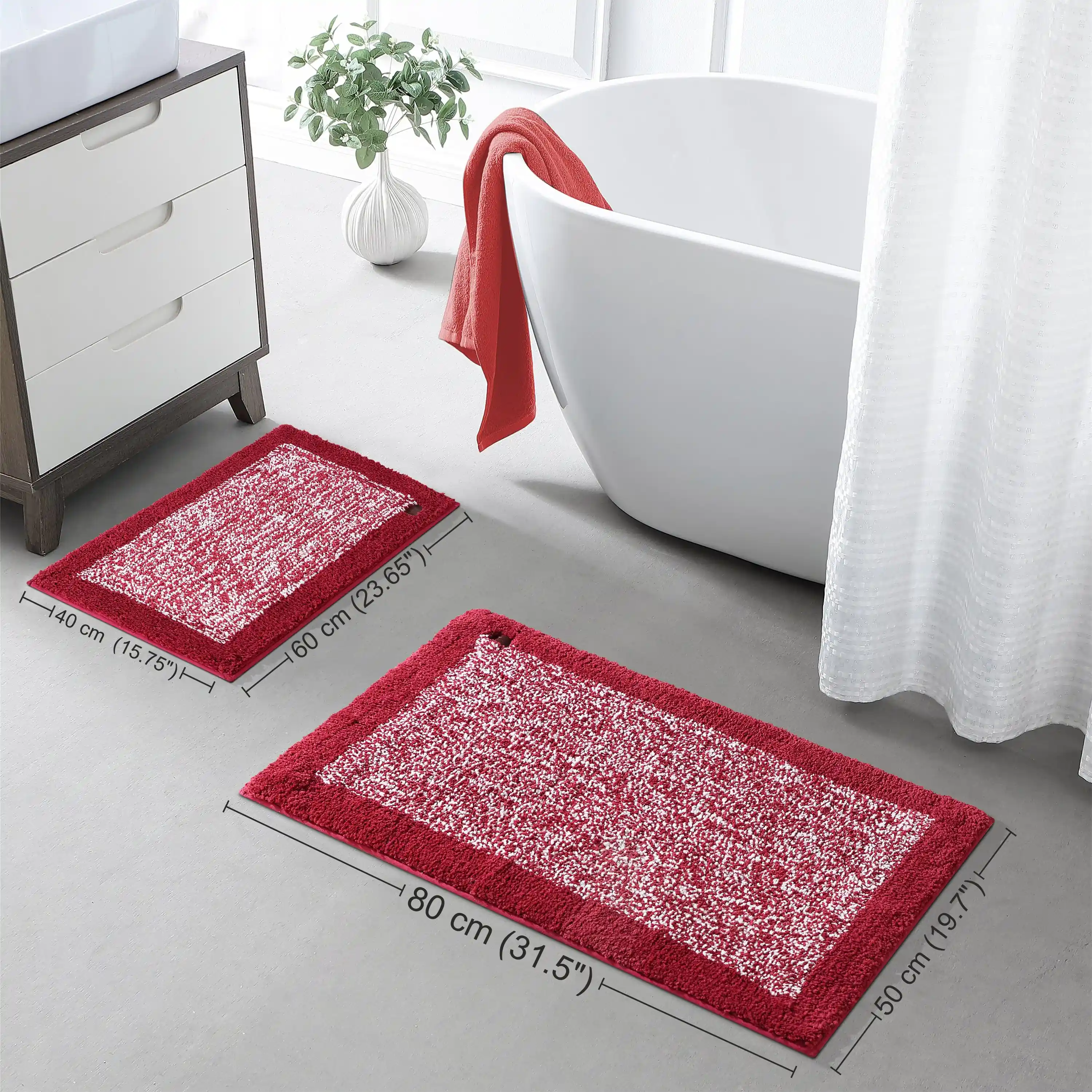 Bubble Dual Tone Mats - Thick And Plush - Image 45