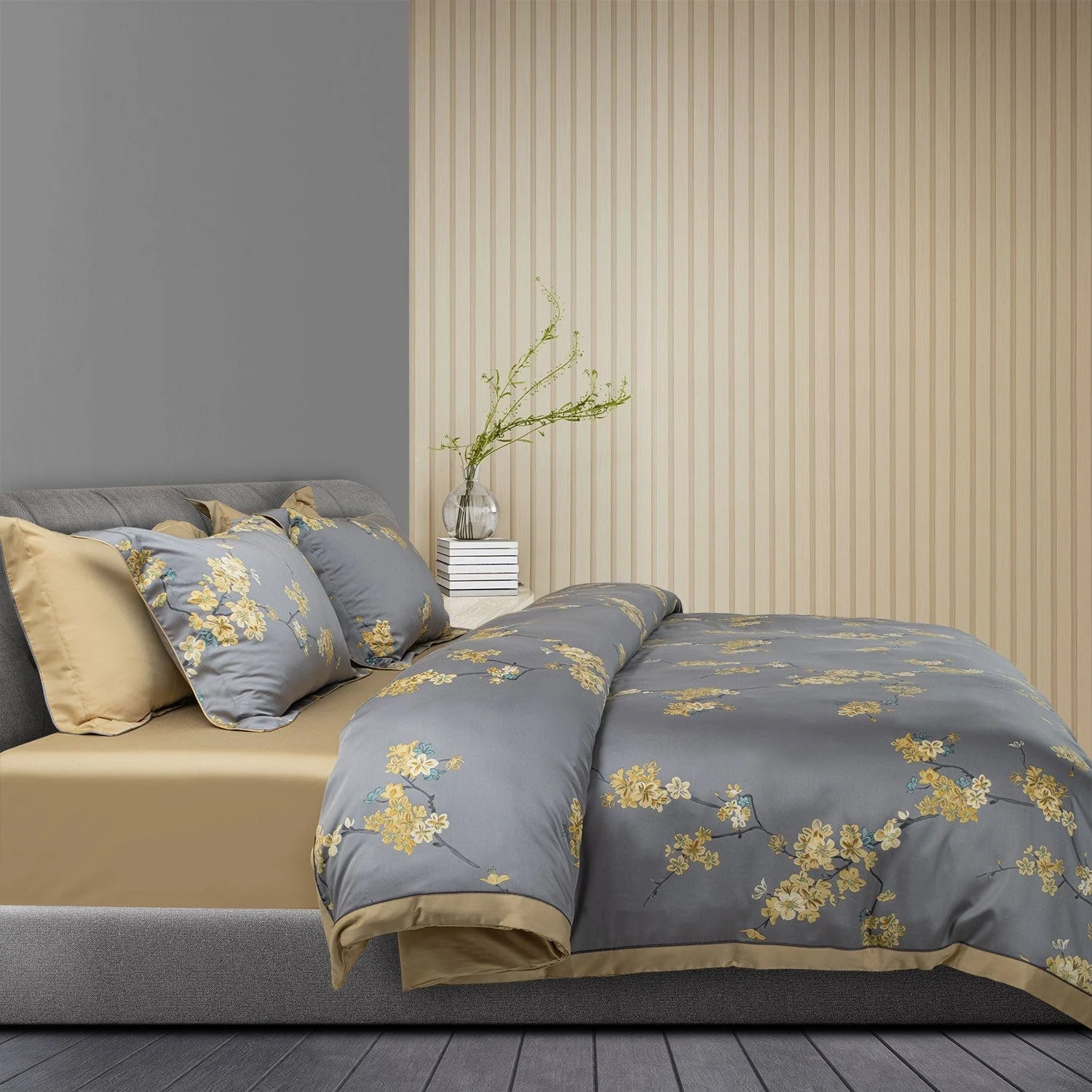 Green House Bamboo Bedding Set - 6 Pcs Set - Image 38