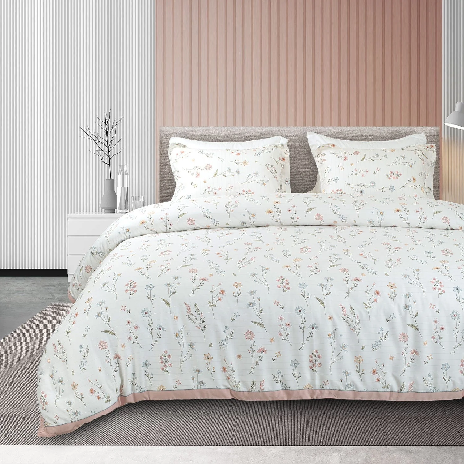 Green House Bamboo Bedding Set - 6 Pcs Set - Image 42