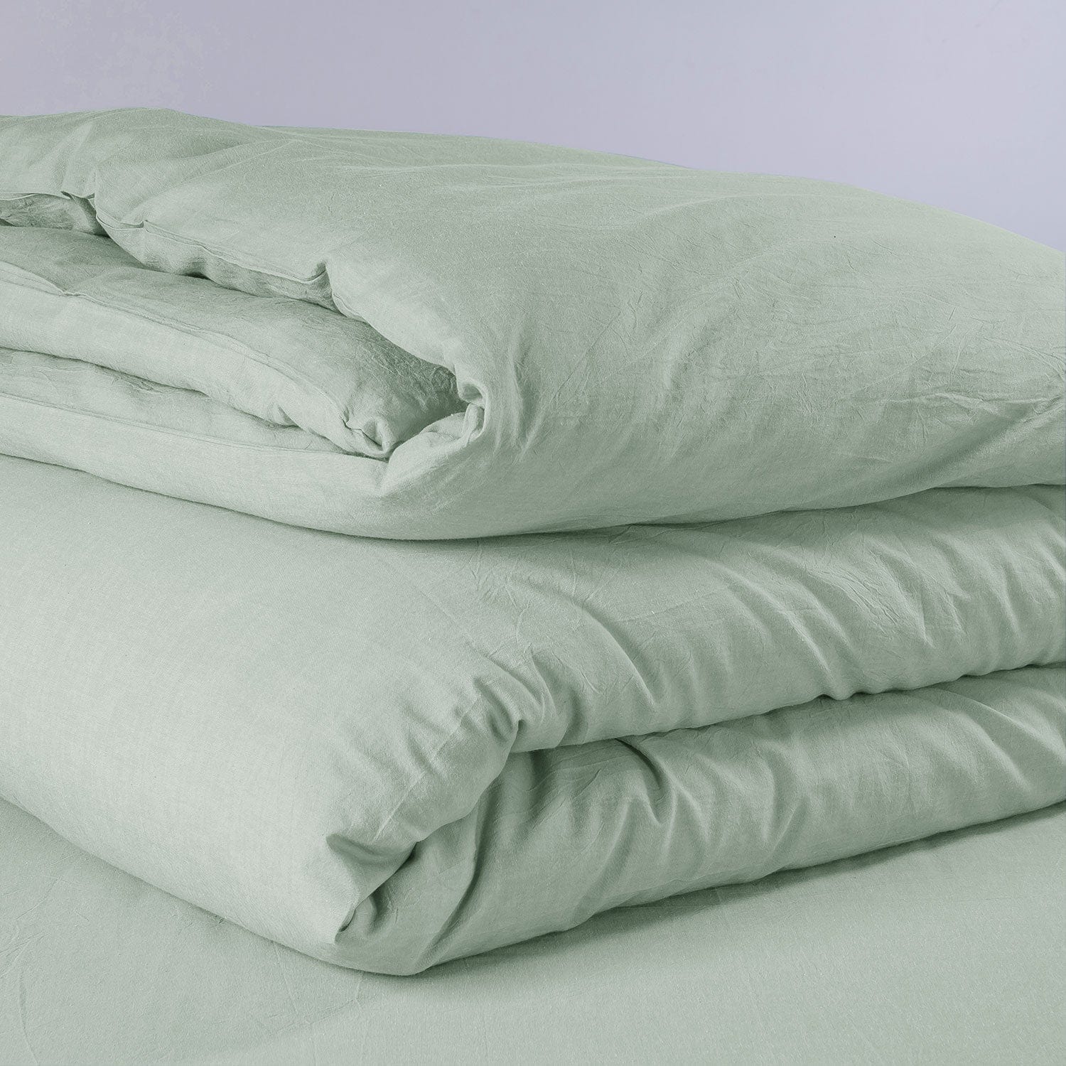 Pre Washed 100 %  Cotton Flex Breathable Solid Bedding | 100 % Cotton Bedding  Set - Image 7