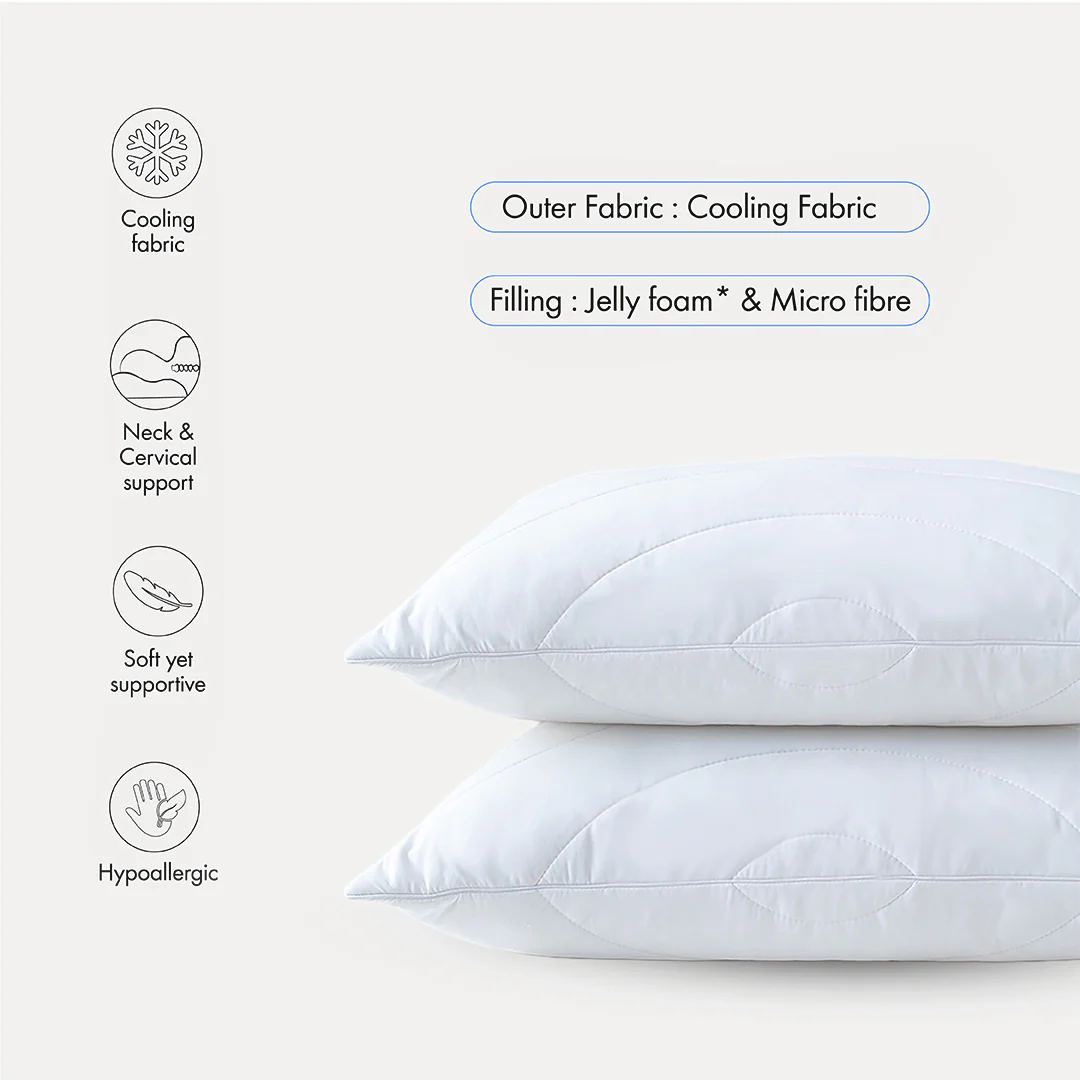 Sleepology Luxury Pillow | Adjustable Filling - Neck & Shoulder Support - Image 3